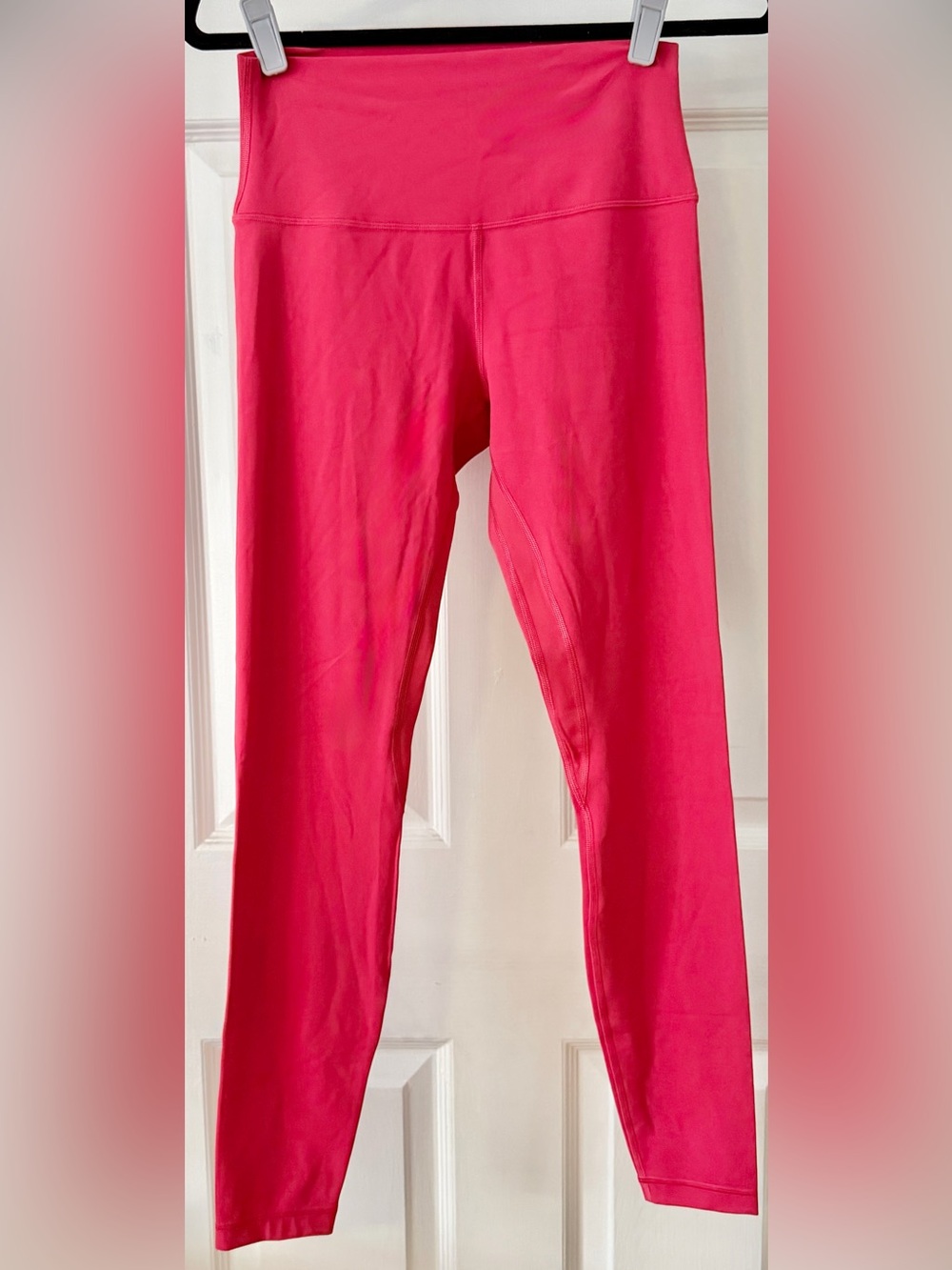 Lululemon Bright Pink Active Leggings Size 8 Workout, Athleisure wear, Pilates